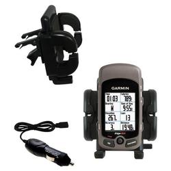 Gomadic Garmin Edge Auto Vent Holder with Car Charger - Uses TipExchange