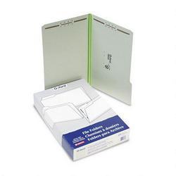 Esselte Pendaflex Corp. Green Pressboard 1 Cap. Folders with 2 Fasteners, 1/3 Cut, Legal, 25/Box