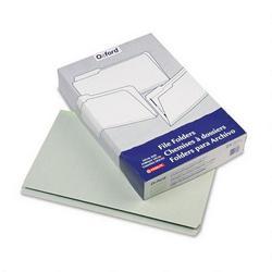 Esselte Pendaflex Corp. Green Pressboard Expanding File Folders, Legal, Straight Cut, 25/Box