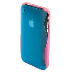 Griffin Wave 8240-IP2WAVPB SmartPhone Case - Polycarbonate - Pink, Blue