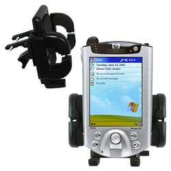 Gomadic HP iPAQ h5100 Car Vent Holder - Brand