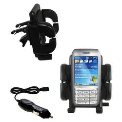 Gomadic HTC Libra Auto Vent Holder with Car Charger - Uses TipExchange