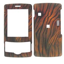 Wireless Emporium, Inc. HTC Shadow Rubberized Dark Tiger Skin Snap-On Protector Case Faceplate