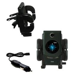 Gomadic HTC Smartflip Auto Vent Holder with Car Charger - Uses TipExchange