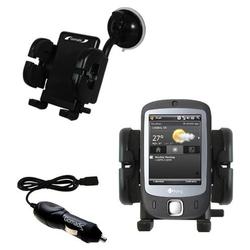 Gomadic HTC Touch Auto Windshield Holder with Car Charger - Uses TipExchange