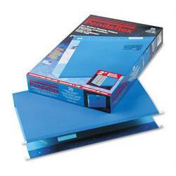Esselte Pendaflex Corp. Hanging Box Bottom Folder with InfoPocket, Blue, Legal, 2 Cap., 25/Box