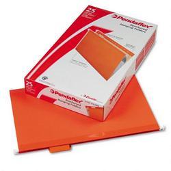Esselte Pendaflex Corp. Hanging Folder, Reinforced with InfoPocket®, Orange, 1/5 Tab, Legal, 25/Box