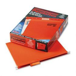 Esselte Pendaflex Corp. Hanging Folder, Reinforced with InfoPocket®, Orange, 1/5 Tab, Ltr, 25/Box