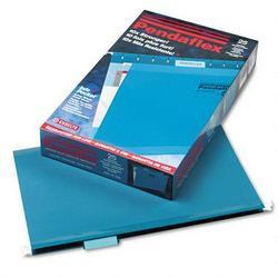 Esselte Pendaflex Corp. Hanging Folder, Reinforced with InfoPocket®, Teal, 1/5 Tab, Legal, 25/Box