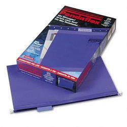 Esselte Pendaflex Corp. Hanging Folder, Reinforced with InfoPocket®, Violet, 1/5 Tab, Legal, 25/Box