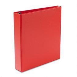 Avery-Dennison Heavy Duty Vinyl EZD® Ring Reference Binder, 1 1/2 Capacity, Red