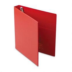 Avery-Dennison Heavy Duty Vinyl EZD® Ring Reference Binder, 1 Capacity, Red