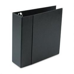 Avery-Dennison Heavy Duty Vinyl EZD® Ring Reference Binder, 4 Capacity, Black