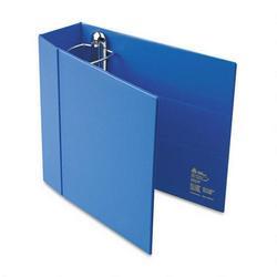 Avery-Dennison Heavy Duty Vinyl EZD® Ring Reference Binder, 4 Capacity, Blue