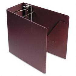 Cardinal Brands Inc. Heavyweight Vinyl Slant D® Ring Binder with Finger Hole, 5 Cap., Maroon