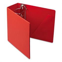 Cardinal Brands Inc. Heavyweight Vinyl Slant D® Ring Binder with Finger Hole, 5 Cap., Red