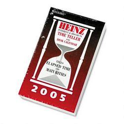 At-A-Glance Heinz® Time Teller® Daily Calendar Refill, 4 1/2 x 7 3/8