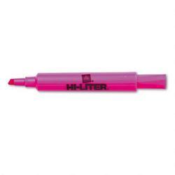 Avery-Dennison Hi Liter reg Fluorescent Desk Style Highlighter, Fluorescent Pink Ink