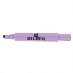 Avery-Dennison Hi Liter reg Fluorescent Desk Style Highlighter, Fluorescent Purple Ink