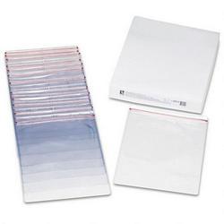 C-Line Products, Inc. Industrial Vinyl Zip Top Shop Ticket Holder for 9 x 12 Insert, Clear, 15/Box