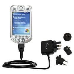 Gomadic International Wall / AC Charger for the Audiovox PPC XV6600 - Brand w/ TipExchange Technolog