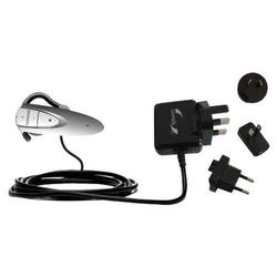 Gomadic International Wall / AC Charger for the BenQ hhb 505 - Brand w/ TipExchange Technology