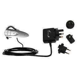 Gomadic International Wall / AC Charger for the BenQ hhb 515 - Brand w/ TipExchange Technology
