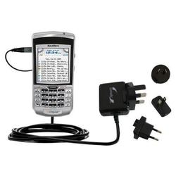 Gomadic International Wall / AC Charger for the Blackberry 7100g - Brand w/ TipExchange Technology