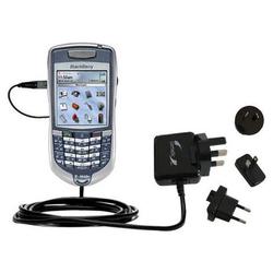 Gomadic International Wall / AC Charger for the Blackberry 7100i - Brand w/ TipExchange Technology
