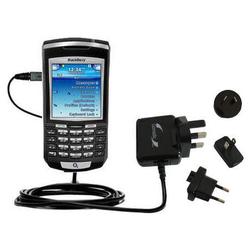 Gomadic International Wall / AC Charger for the Blackberry 7100x - Brand w/ TipExchange Technology