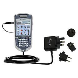 Gomadic International Wall / AC Charger for the Blackberry 7150t - Brand w/ TipExchange Technology