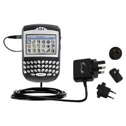 Gomadic International Wall / AC Charger for the Blackberry 7270 - Brand w/ TipExchange Technology