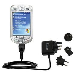 Gomadic International Wall / AC Charger for the Cingular SX66 PPC - Brand w/ TipExchange Technology
