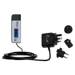 Gomadic International Wall / AC Charger for the Dell DJ Ditty - Brand w/ TipExchange Technology