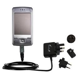 Gomadic International Wall / AC Charger for the Dopod 838 - Brand w/ TipExchange Technology