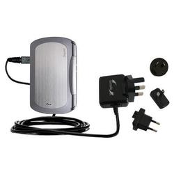 Gomadic International Wall / AC Charger for the Dopod 900 - Brand w/ TipExchange Technology