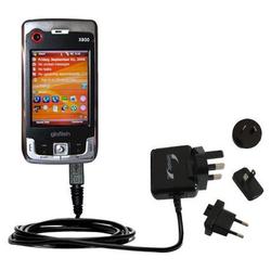 Gomadic International Wall / AC Charger for the Eten Goldfiish X800 - Brand w/ TipExchange Technolog