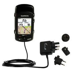 Gomadic International Wall / AC Charger for the Garmin Edge 705 - Brand w/ TipExchange Technology