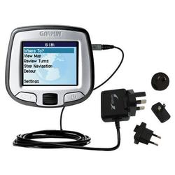 Gomadic International Wall / AC Charger for the Garmin StreetPilot i5 - Brand w/ TipExchange Technol