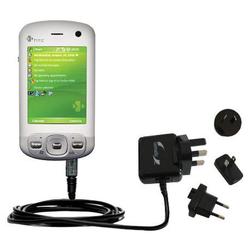 Gomadic International Wall / AC Charger for the HTC Artemis - Brand w/ TipExchange Technology