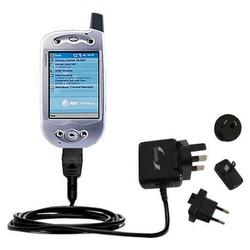 Gomadic International Wall / AC Charger for the HTC Falcon - Brand w/ TipExchange Technology
