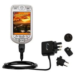 Gomadic International Wall / AC Charger for the HTC Harrier - Brand w/ TipExchange Technology
