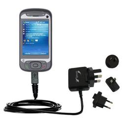 Gomadic International Wall / AC Charger for the HTC Prodigy - Brand w/ TipExchange Technology