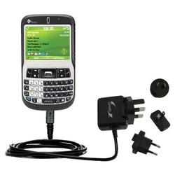Gomadic International Wall / AC Charger for the HTC S620c - Brand w/ TipExchange Technology