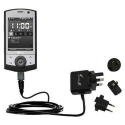Gomadic International Wall / AC Charger for the HTC Touch Cruise - Brand w/ TipExchange Technology