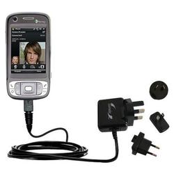 Gomadic International Wall / AC Charger for the HTC TyTN II - Brand w/ TipExchange Technology