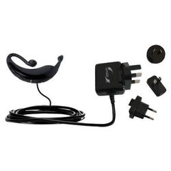 Gomadic International Wall / AC Charger for the Jabra A210 - Brand w/ TipExchange Technology