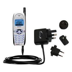 Gomadic International Wall / AC Charger for the Kyocera KWC 2235 - Brand w/ TipExchange Technology