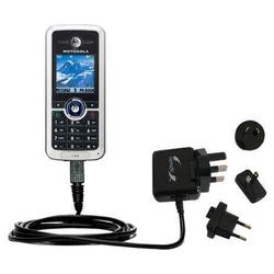 Gomadic International Wall / AC Charger for the Motorola C168 - Brand w/ TipExchange Technology