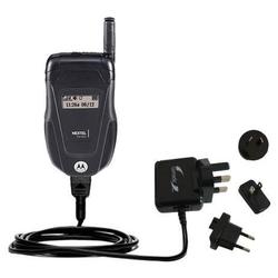 Gomadic International Wall / AC Charger for the Motorola ic502 - Brand w/ TipExchange Technology
